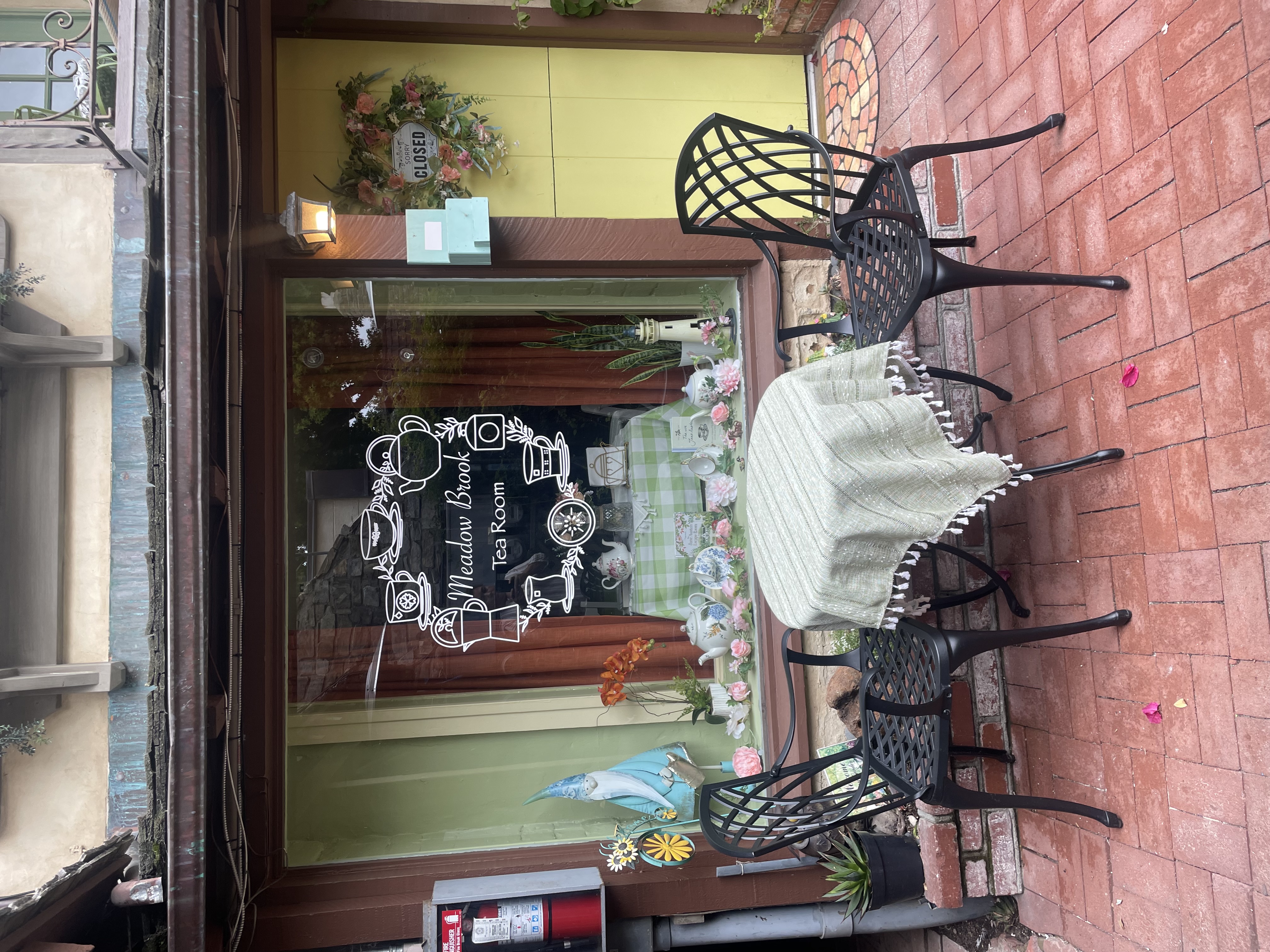Meadowbrook Tea Room storefront